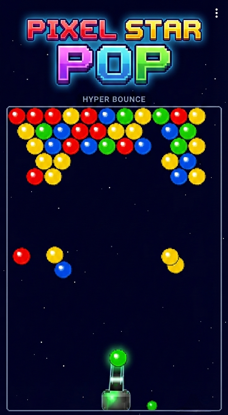 Pixel Star Pop Gameplay